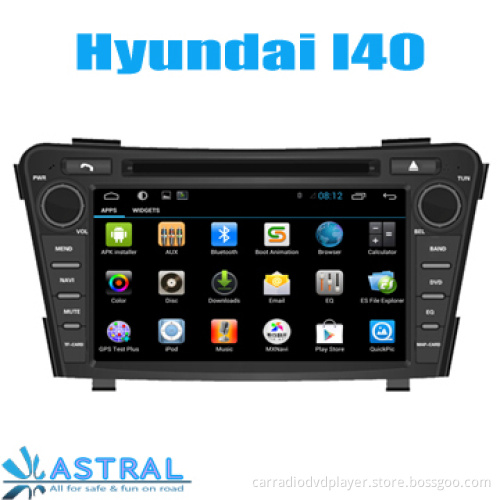 Factory Android 2 Din Car Radio Bluetooth DVD Player Hyundai IX35 2012 GPS Multimedia System